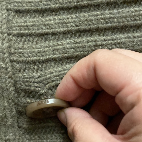 TNA lambswool sweater with bottons front - Picture 5 of 15